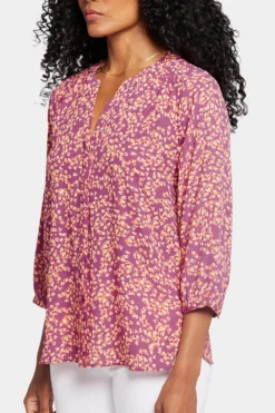 Pintuck Blouse - Claudia -Nydj Apparel Shop S1F0537 S2093 6
