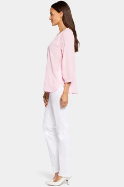 Pintuck Blouse - Wild Hearts -Nydj Apparel Shop S1F0537 WILDHEARTS H2030 3 scaled
