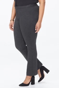 Slim Trouser Pants In Plus Size - Charcoal Heathered -Nydj Apparel Shop W11Z2020 CHARH 3 9c617f05 086e 453f 83d8 aa10fdada045