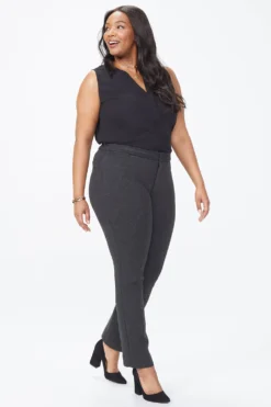 Slim Trouser Pants In Plus Size - Charcoal Heathered -Nydj Apparel Shop W11Z2020 CHARH 5 5241456a b1fc 49fd 8f8b 69a4a5e723b2