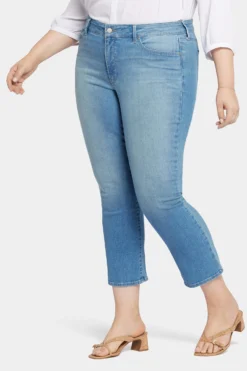 Marilyn Straight Ankle Jeans In Plus Size - Mesmerize 8 Marilyn Straight Ankle Jeans In Plus Size - Mesmerize -Nydj Apparel Shop W66TMA2512 MSMRZ 3