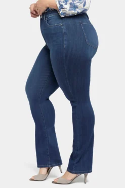 Slim Bootcut Jeans In Plus Size - Blue Moon -Nydj Apparel Shop WAER2880 BLMN 3