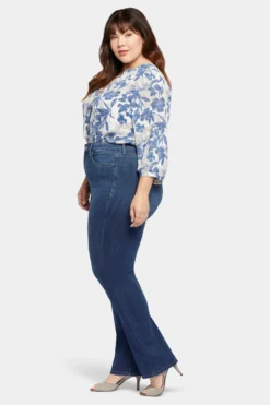 Slim Bootcut Jeans In Plus Size - Blue Moon -Nydj Apparel Shop WAER2880 BLMN 5