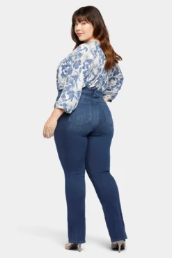 Slim Bootcut Jeans In Plus Size - Blue Moon -Nydj Apparel Shop WAER2880 BLMN 6