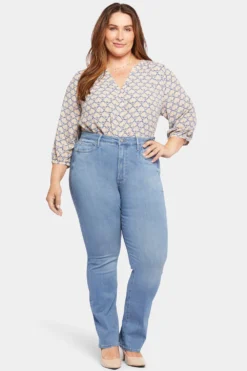 Slim Bootcut Jeans In Plus Size - Lovesick -Nydj Apparel Shop WAER2880 F1085 4