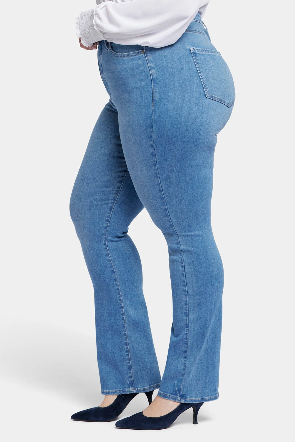 Billie Mini Bootcut Jeans In Plus Size - Nottinghill 1 Billie Mini Bootcut Jeans In Plus Size - Nottinghill
