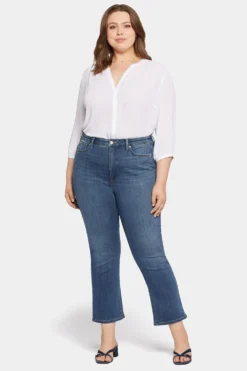 Slim Bootcut Ankle Jeans In Plus Size - Serendipity -Nydj Apparel Shop WAER8084 SRNDP 4