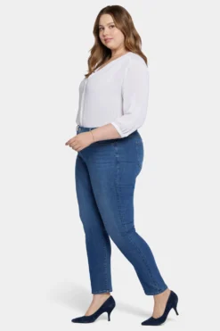 Sheri Slim Jeans In Plus Size - Rockford -Nydj Apparel Shop WAERSS2336 RKF 5