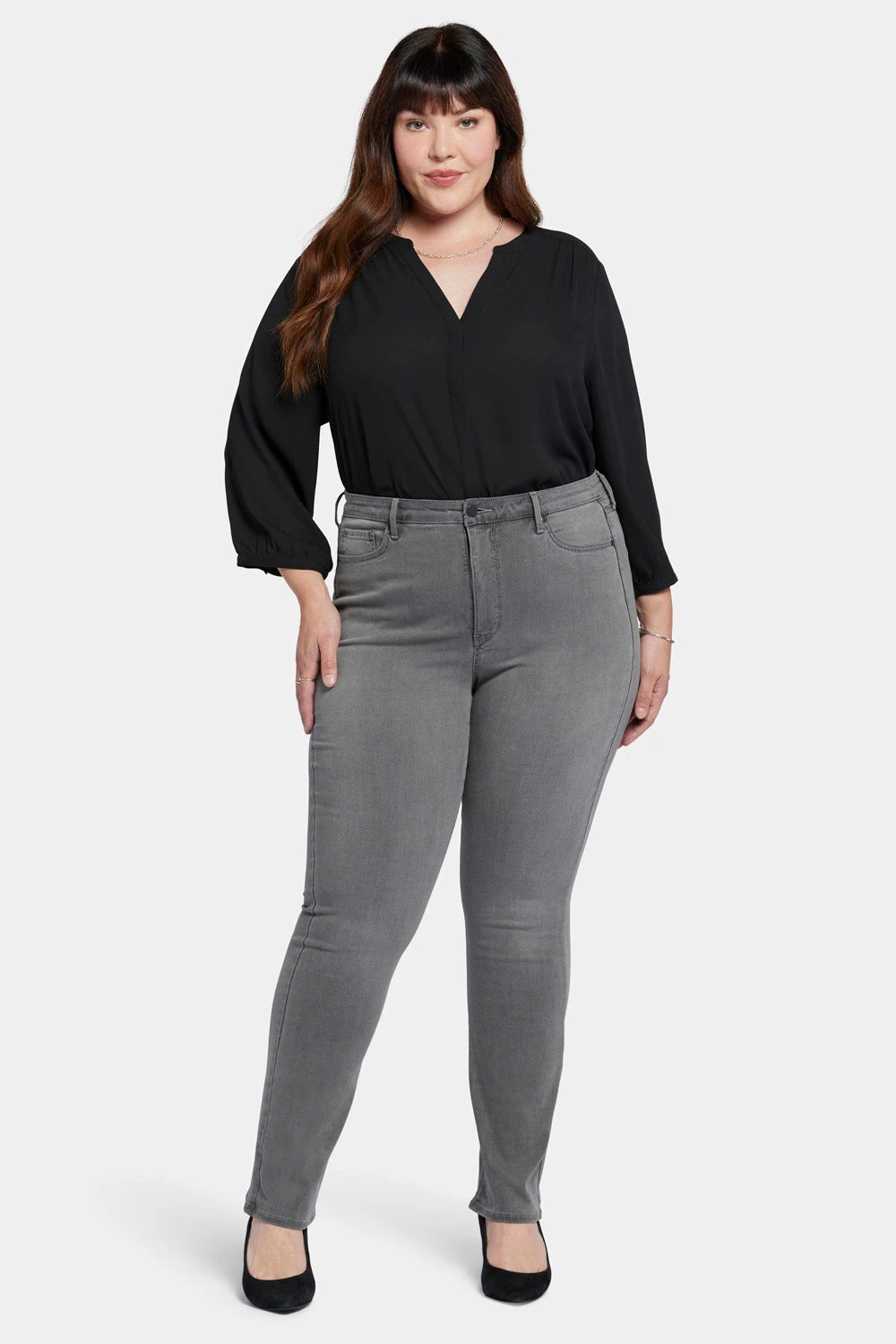 Billie Mini Bootcut Jeans In Plus Size - Parade 1 Billie Mini Bootcut Jeans In Plus Size - Parade