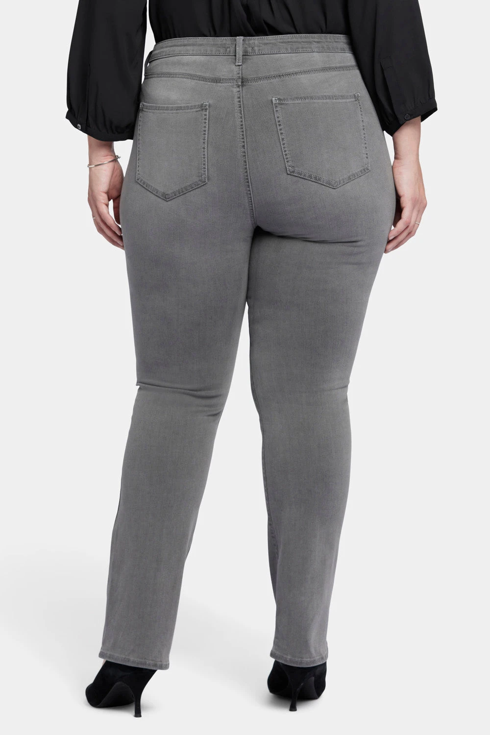 Billie Mini Bootcut Jeans In Plus Size - Parade 2 Billie Mini Bootcut Jeans In Plus Size - Parade - Image 2