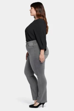 Billie Mini Bootcut Jeans In Plus Size - Parade 11 Billie Mini Bootcut Jeans In Plus Size - Parade -Nydj Apparel Shop WAEV2880 PRADE 5