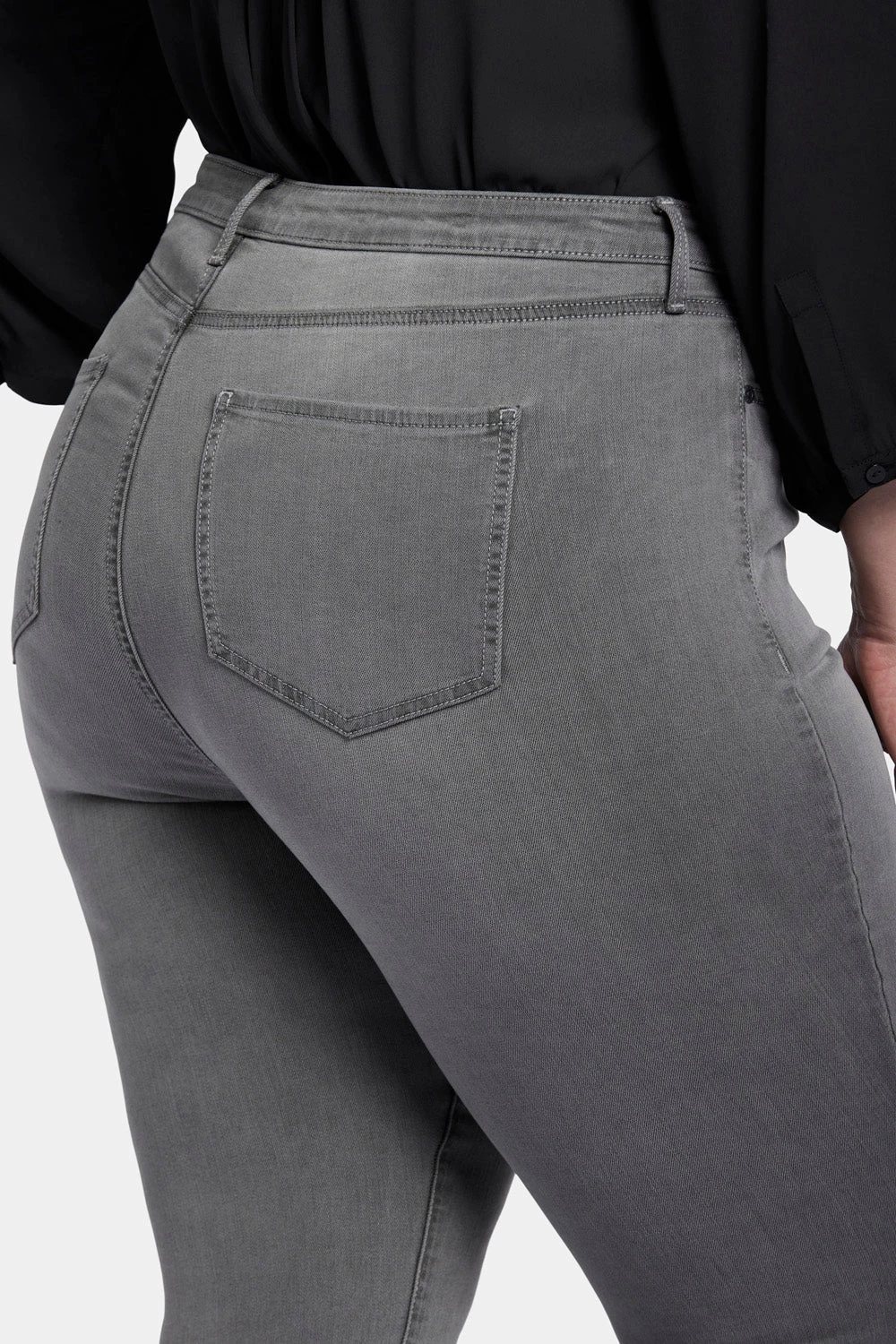 Billie Mini Bootcut Jeans In Plus Size - Parade 6 Billie Mini Bootcut Jeans In Plus Size - Parade - Image 6