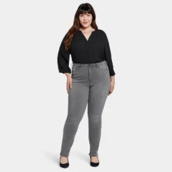 Billie Mini Bootcut Jeans In Plus Size - Parade 13 Billie Mini Bootcut Jeans In Plus Size - Parade -Nydj Apparel Shop WAEV2880 PRADE DPA