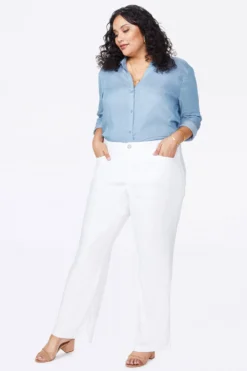 Trouser Pants In Plus Size - Optic White -Nydj Apparel Shop WAKB2219 157 3 13ed5ee3 6f01 4069 8fad fbc2124b423d