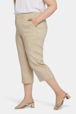Utility Pants In Plus Size - Feather 8 Utility Pants In Plus Size - Feather -Nydj Apparel Shop WAKB2851 FEATH 3 9473c532 1e1a 405e 9238 3daf4a8cb06a