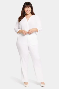Marilyn Straight Pants In Plus Size - Optic White -Nydj Apparel Shop WAKB8682 157 4 6f9c81f4 cad0 4c52 958b 94e9e0b4bdfc