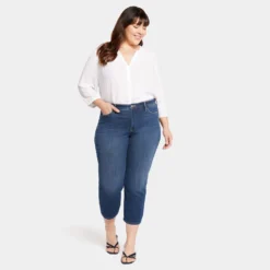 Relaxed Piper Crop Jeans In Plus Size - Sonnet 13 Relaxed Piper Crop Jeans In Plus Size - Sonnet -Nydj Apparel Shop WANV8560 SNNT DPA