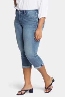 Chloe Skinny Capri Jeans In Plus Size - Prelude -Nydj Apparel Shop WANVCP2829 PRLDE 3