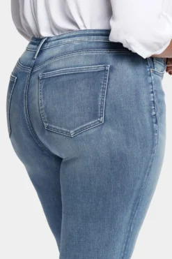 Chloe Skinny Capri Jeans In Plus Size - Prelude -Nydj Apparel Shop WANVCP2829 PRLDE 6