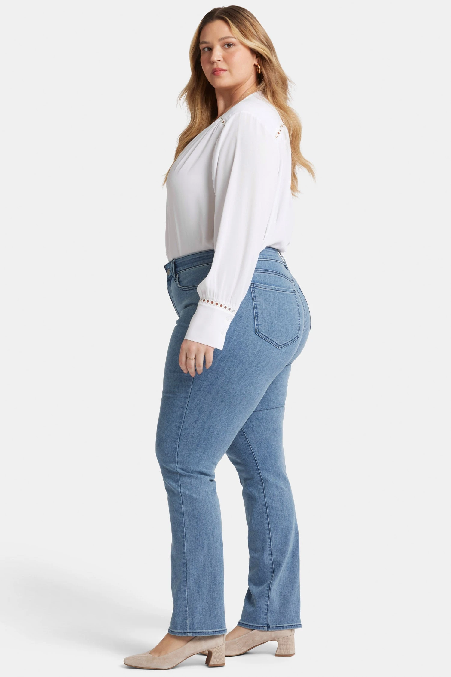 Marilyn Straight Jeans In Plus Size - Del Ray 5 Marilyn Straight Jeans In Plus Size - Del Ray - Image 5