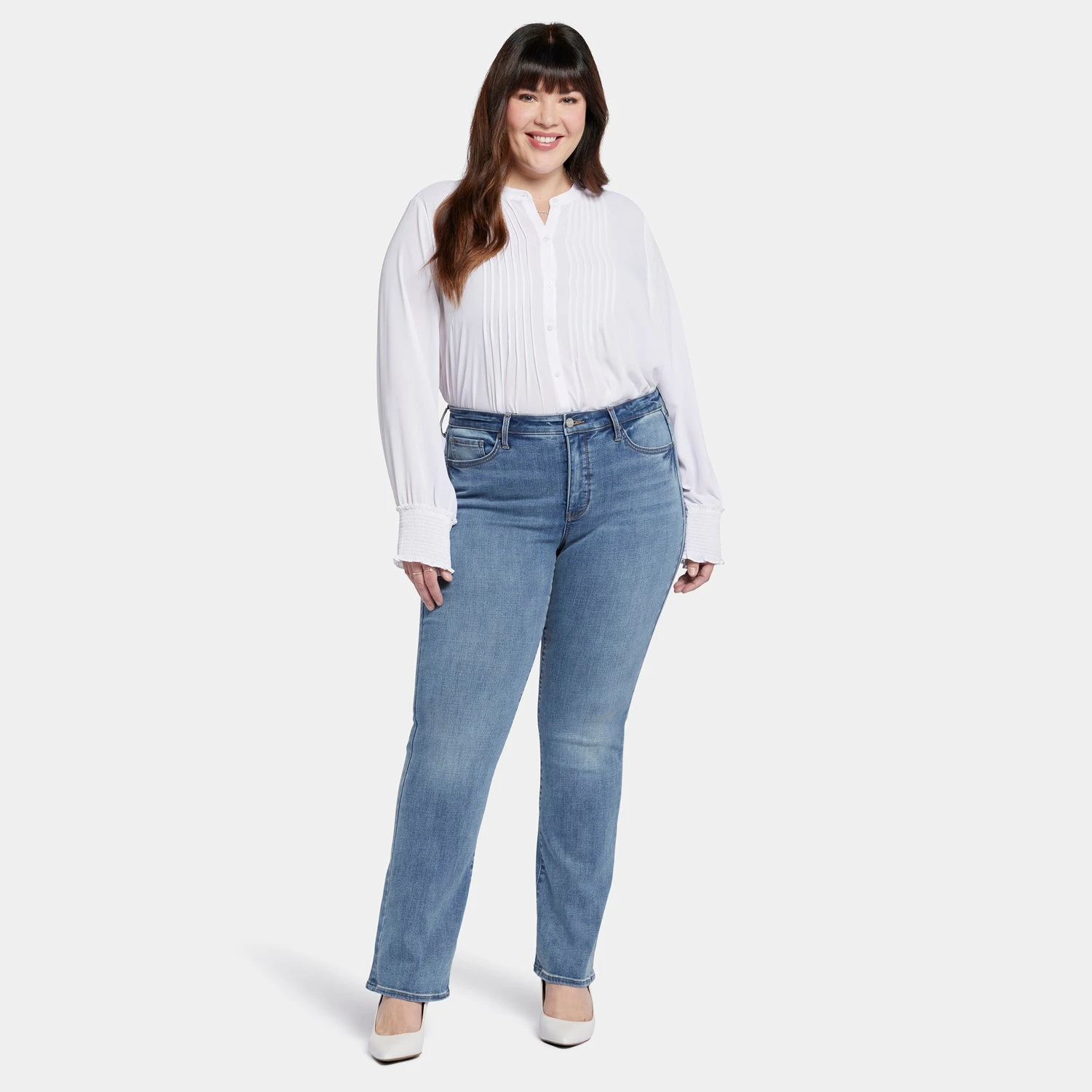 Barbara Bootcut Jeans In Plus Size - Paddington 7 Barbara Bootcut Jeans In Plus Size - Paddington - Image 7
