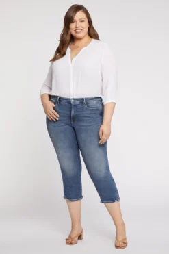 Chloe Capri Jeans In Plus Size - Loire -Nydj Apparel Shop WATKCP8061 LOIRE 4