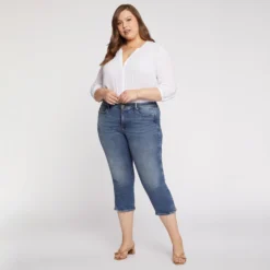 Chloe Capri Jeans In Plus Size - Loire -Nydj Apparel Shop WATKCP8061 LOIRE DPA