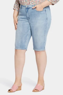 Bike Capri Jeans In Plus Size - Afterglow -Nydj Apparel Shop WATKCP8200 AFTRG 3