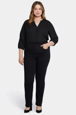 Marilyn Straight Jeans In Plus Size - Huntley -Nydj Apparel Shop WATKMS8861 748 4
