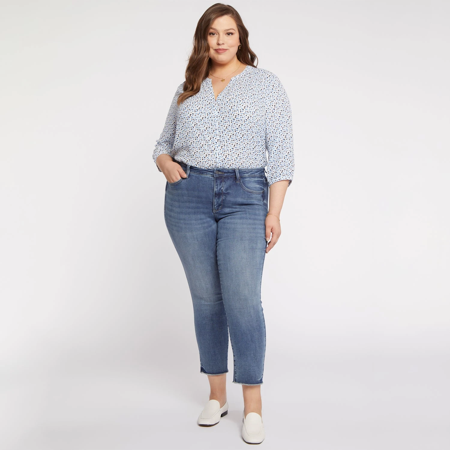Sheri Slim Ankle Jeans In Plus Size - Rockie 7 Sheri Slim Ankle Jeans In Plus Size - Rockie - Image 7
