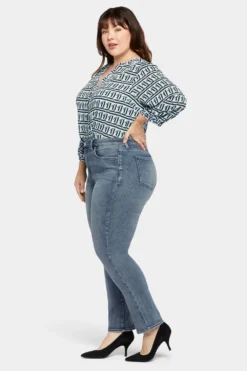 Sheri Slim Jeans In Plus Size - Playlist -Nydj Apparel Shop WATKSS2336 PLST 5
