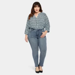 Sheri Slim Jeans In Plus Size - Playlist -Nydj Apparel Shop WATKSS2336 PLST DPA