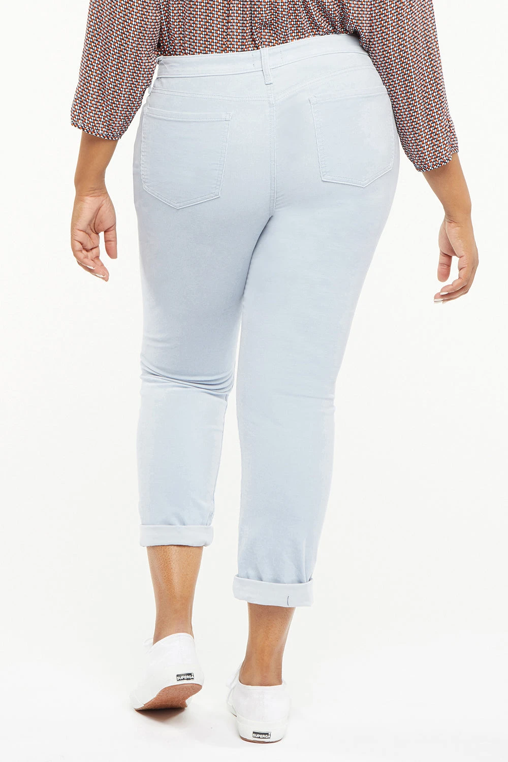 Margot Girlfriend Pants In Plus Size - Arctic Ice 2 Margot Girlfriend Pants In Plus Size - Arctic Ice - Image 2