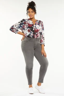 Ami Skinny Jeans In Plus Size - Castle Hill -Nydj Apparel Shop WBNQAS2320 CASTL 5