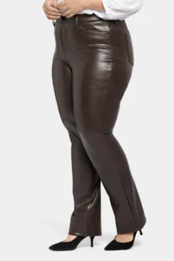 Faux Leather Marilyn Straight Pants In Plus Size - Cordovan 9 Faux Leather Marilyn Straight Pants In Plus Size - Cordovan -Nydj Apparel Shop WCFLMS2299 CRDVN 3 71bd9992 3f6f 4d16 90bf f2a5dd2fcea1