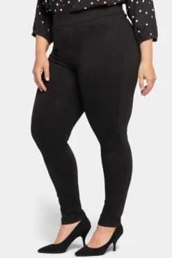 Modern Legging Pants In Plus Size - Black 8 Modern Legging Pants In Plus Size - Black -Nydj Apparel Shop WCPP8787 858 3