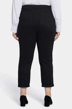 Margot Girlfriend Jeans In Plus Size - Black -Nydj Apparel Shop WCWD8215 858 2