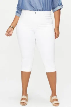 Marilyn Straight Crop Jeans In Plus Size - Optic White -Nydj Apparel Shop WCWDCR2389 157 5 99afad06 a323 4b9c aa15 67a4ce786ff3
