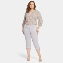 Marilyn Straight Crop Jeans In Plus Size - Pearl Grey -Nydj Apparel Shop WCWDCR2389 916 DPA