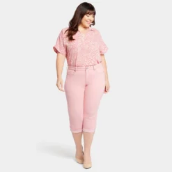 Marilyn Straight Crop Jeans In Plus Size - Aphrodite -Nydj Apparel Shop WCWDCR2389 APHRO DPA