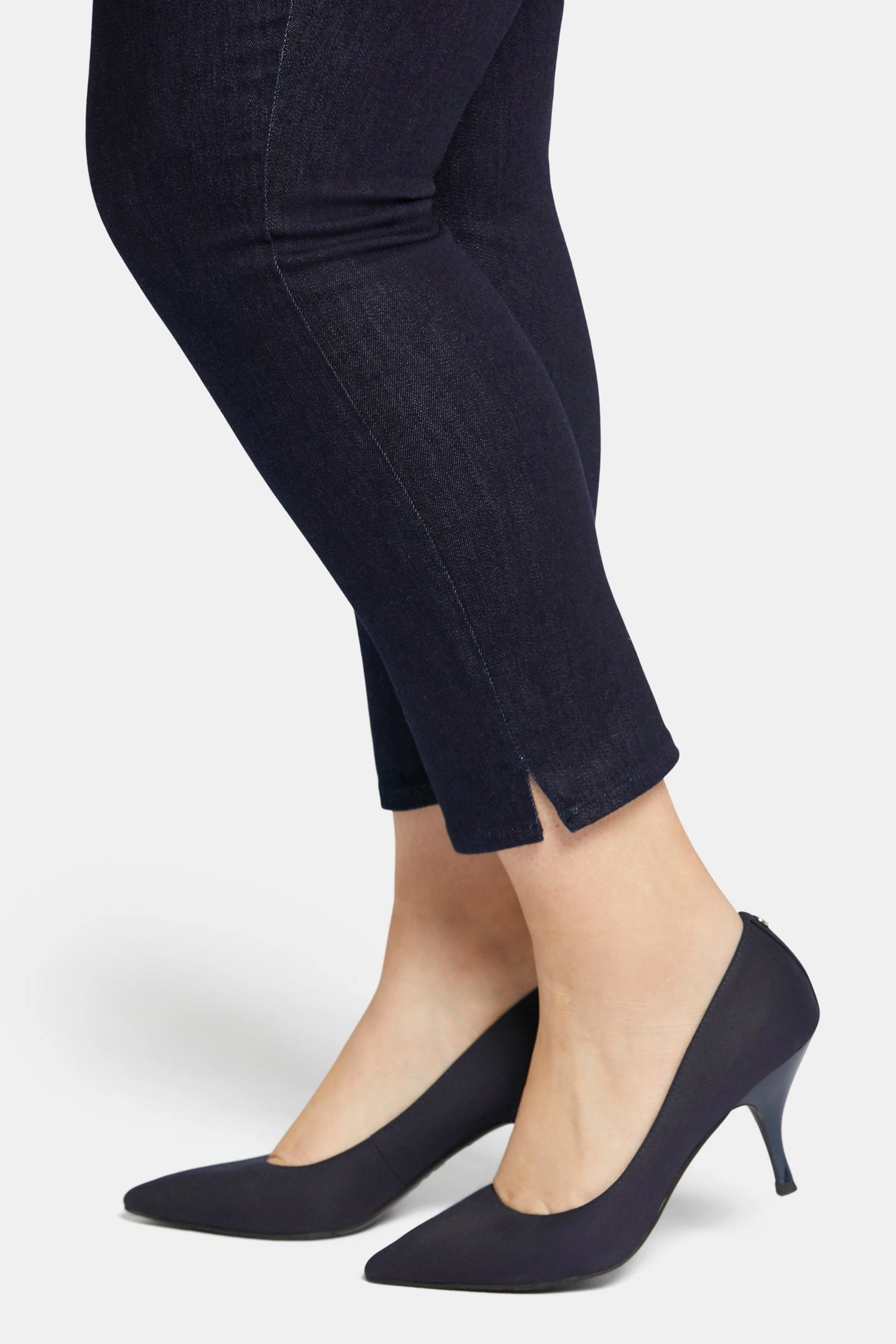 Skinny Ankle Pull-on Jeans In Plus Size - Rinse 6 Skinny Ankle Pull-on Jeans In Plus Size - Rinse - Image 6