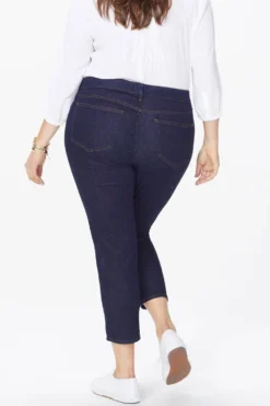 Alina Skinny Ankle Jeans In Plus Size - Rinse -Nydj Apparel Shop WDNM2001 RINSE 3