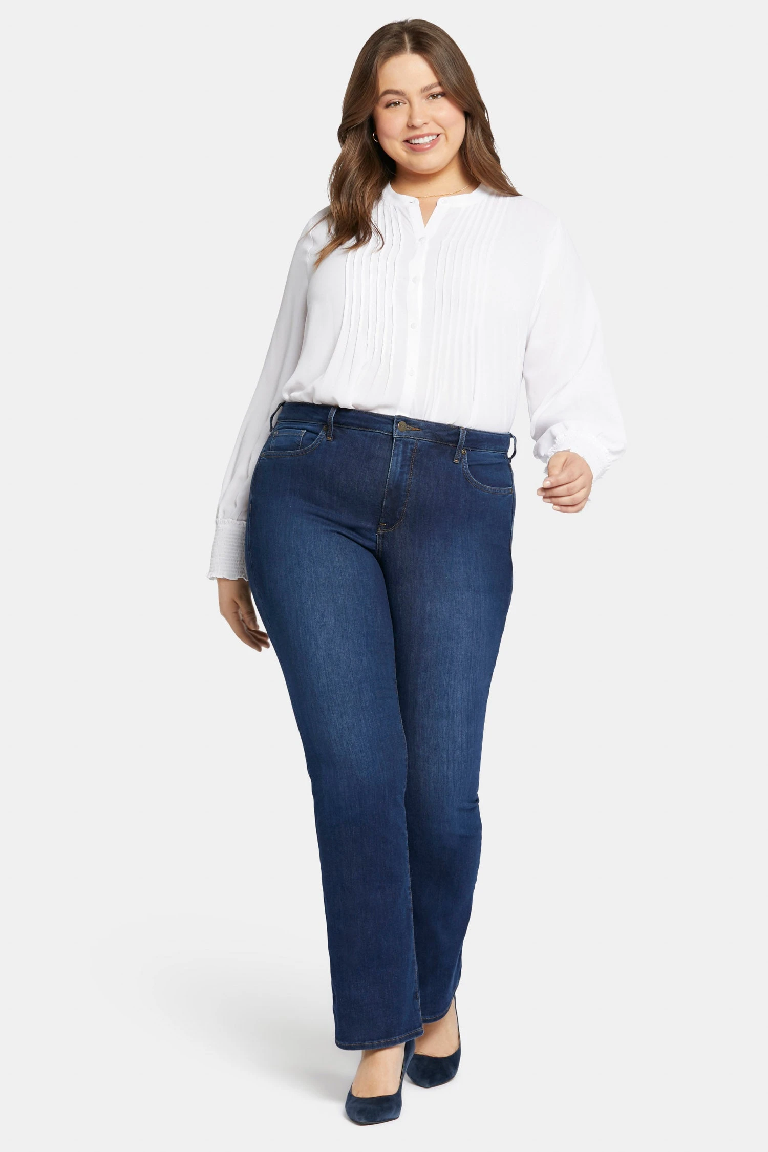Barbara Bootcut Jeans In Plus Size - Cooper 4 Barbara Bootcut Jeans In Plus Size - Cooper - Image 4