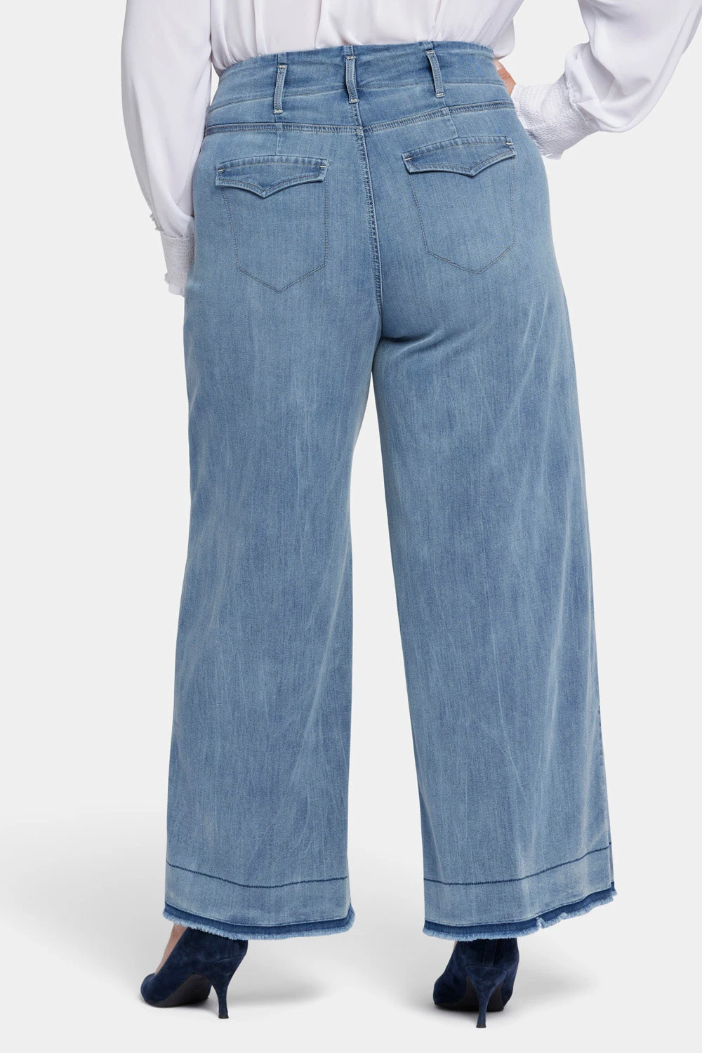 Mona Wide Leg Trouser Jeans In Plus Size - State 2 Mona Wide Leg Trouser Jeans In Plus Size - State - Image 2