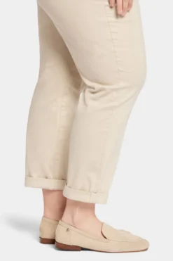 Margot Girlfriend Jeans In Plus Size - Feather 11 Margot Girlfriend Jeans In Plus Size - Feather -Nydj Apparel Shop WFOS8215 FEATH 6