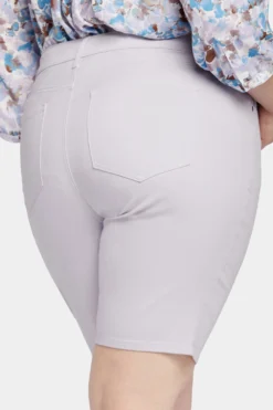 Briella 11 Inch Denim Shorts In Plus Size - Fairytale -Nydj Apparel Shop WFOSBS8556 FAIRY 6 5470ef66 a72e 47f2 87bf 93f40d6d5a00