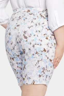 Briella 11 Inch Denim Shorts In Plus Size - Becca Bouquet 12 Briella 11 Inch Denim Shorts In Plus Size - Becca Bouquet -Nydj Apparel Shop WFOSBS8556 S2041 6
