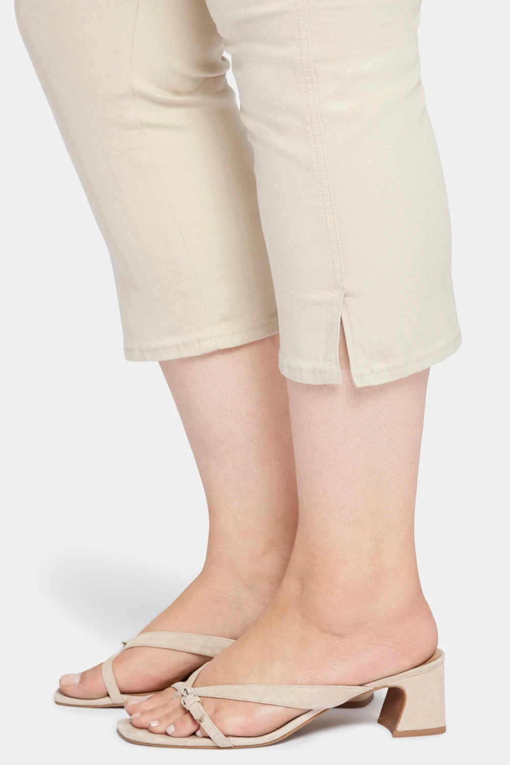 Chloe Capri Jeans In Plus Size - Feather 6 Chloe Capri Jeans In Plus Size - Feather - Image 6