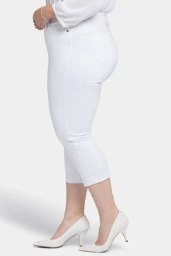 Chloe Capri Jeans In Plus Size - Optic White 8 Chloe Capri Jeans In Plus Size - Optic White -Nydj Apparel Shop WFOSCP8865 157 3
