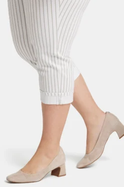 Marilyn Straight Crop Jeans In Plus Size - Beach Cruise Stripe 11 Marilyn Straight Crop Jeans In Plus Size - Beach Cruise Stripe -Nydj Apparel Shop WFOSCR2389 BEACR 6